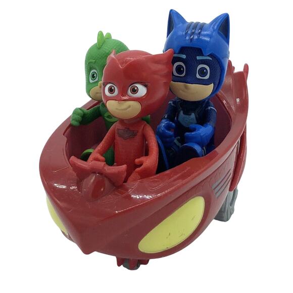 PJ Masks Toy Owl Glider Owlette Catboy Gekko Action Figures Approx 3 Inches Tall - Picture 2 of 8
